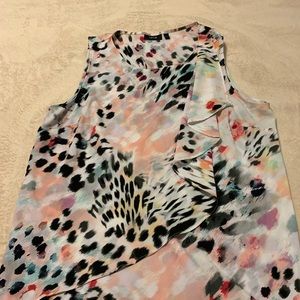 Apt 9 Multi colored leopard print sleeveless
